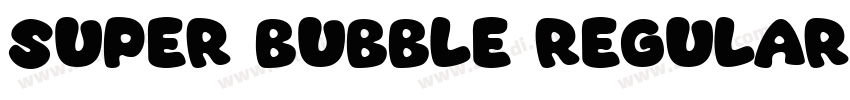 Super Bubble Regular字体转换
